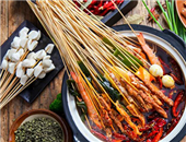 非常受欢迎的冷锅串串小吃，菜品有多少种
