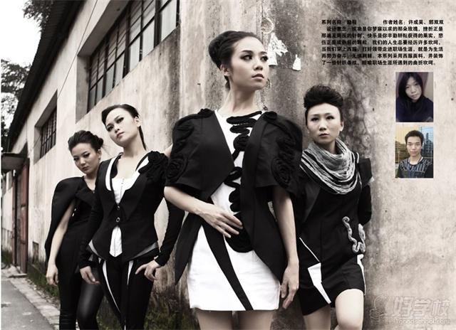 广州秀丽服装学院服装设计学员作品