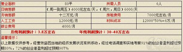 投资回报分析表