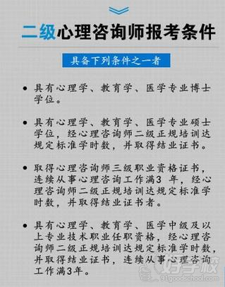 二级心理咨询师报考指南