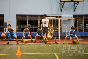 广州东方启明星篮球培训--教学环境