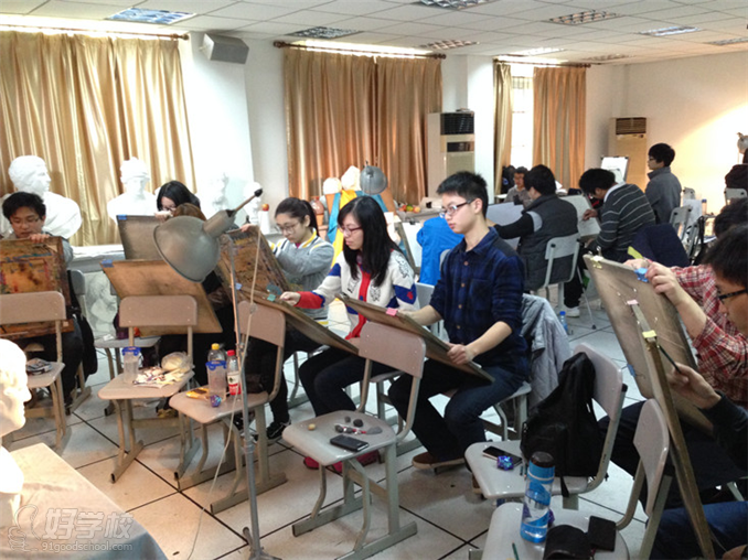 上海同济大学游戏动漫学院教学环境