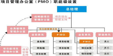 PMO项目管理职能级设置展示