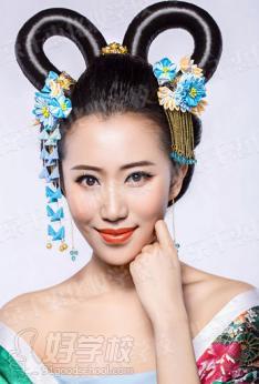 北京千惠化妆形象设计学校影视人物化妆作品