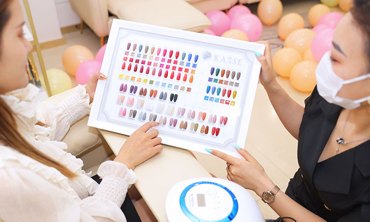 学员美甲作品